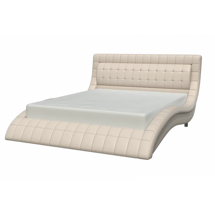 Кровать двойная ВИРГИНИЯ с подъемным механизмом 1600х2000 Бежевая