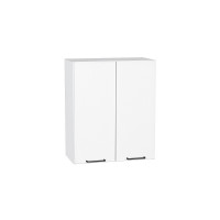 Шкаф верхний с 2-мя дверцами Флэт White In 2S, 716х600х318