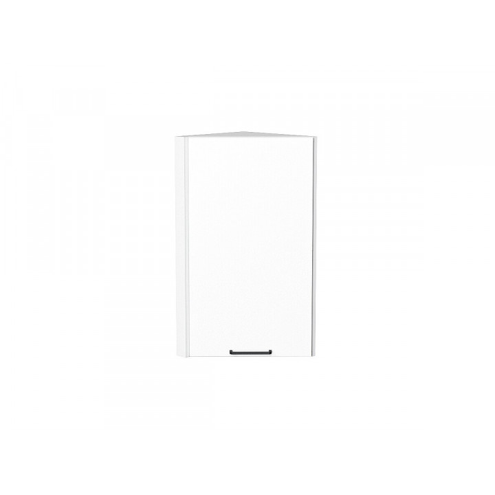 Шкаф верхний торцевой Флэт White In 2S, 716х300х306