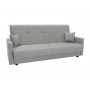 Диван книжка Прайм серый 1250х1870 мм