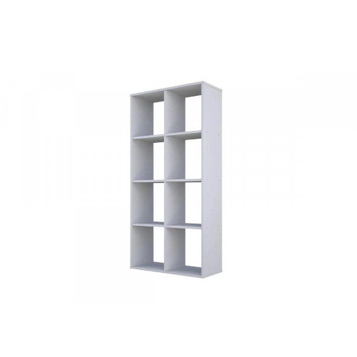 Стеллаж кубический Polini home Smart 8 секций белый