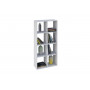 Стеллаж кубический Polini home Smart 8 секций белый