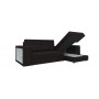 Угловой диван Атлантис - Черный