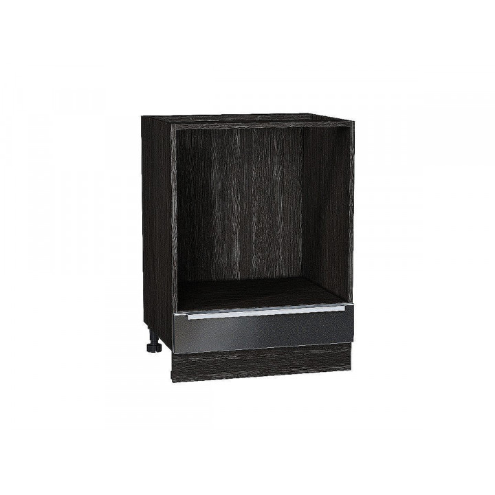 Шкаф нижний под духовку Фьюжн Anthracite/Венге 816х600х476