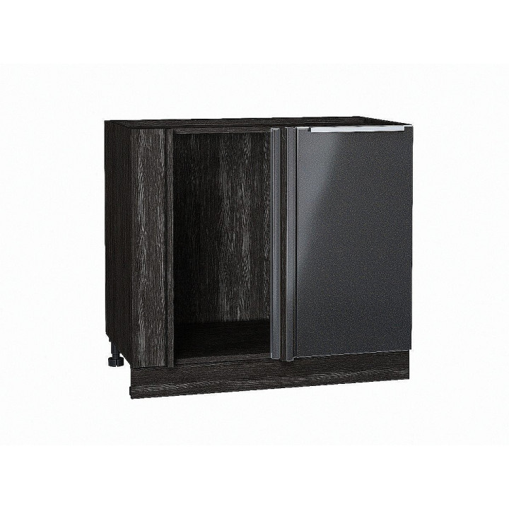 Шкаф нижний угловой Фьюжн Anthracite/Венге 816х890х480