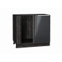 Шкаф нижний угловой Фьюжн Anthracite/Венге 816х890х480