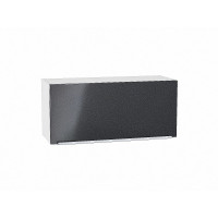 Шкаф верхний горизонтальный Фьюжн Anthracite/Белый 358х800х320