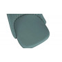 Стул Франк (конус) исп. 2 - ДП2-30 Белый матовый/Микровелюр Madera Aquamarine (аквамарин)